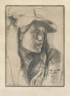 Gerald Leslie Brockhurst - By the Window (Fletcher 31)