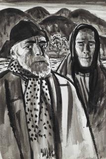 Gerald Leslie Brockhurst - Irish Peasants