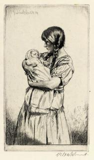 Gerald Leslie Brockhurst - The Two Melisandes (Wright 60)