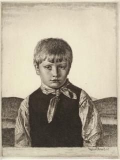 Gerald Leslie Brockhurst - The West of Ireland; The Amberley Boy No. 2 (Fletcher 61-2)