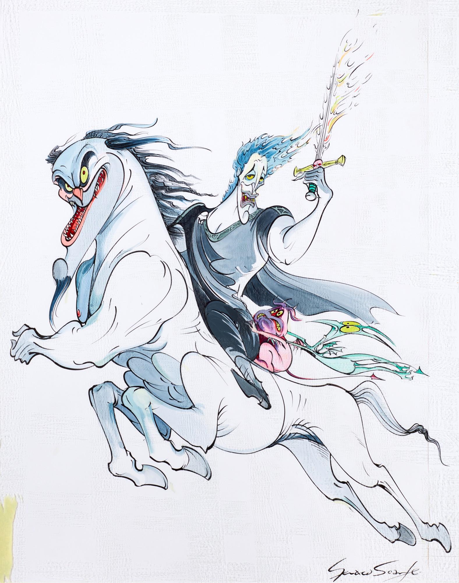 Gerald Scarfe - Hades On Nessus The Centaur