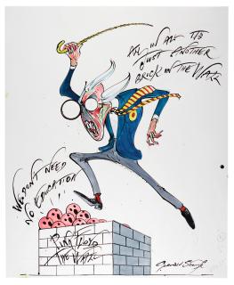 Gerald Scarfe - Pink Floyd’S “The Wall” – Teacher