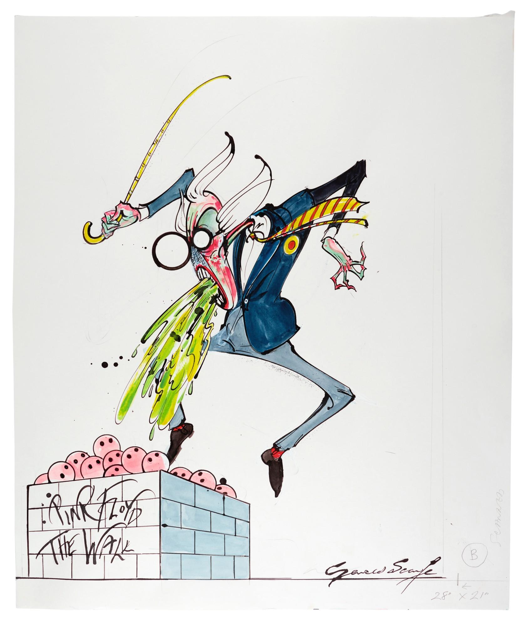 Gerald Scarfe - Pink Floyd’S “The Wall” – Teacher