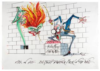 Gerald Scarfe - Pink Floyd’S “The Wall” – Wife And Teacher