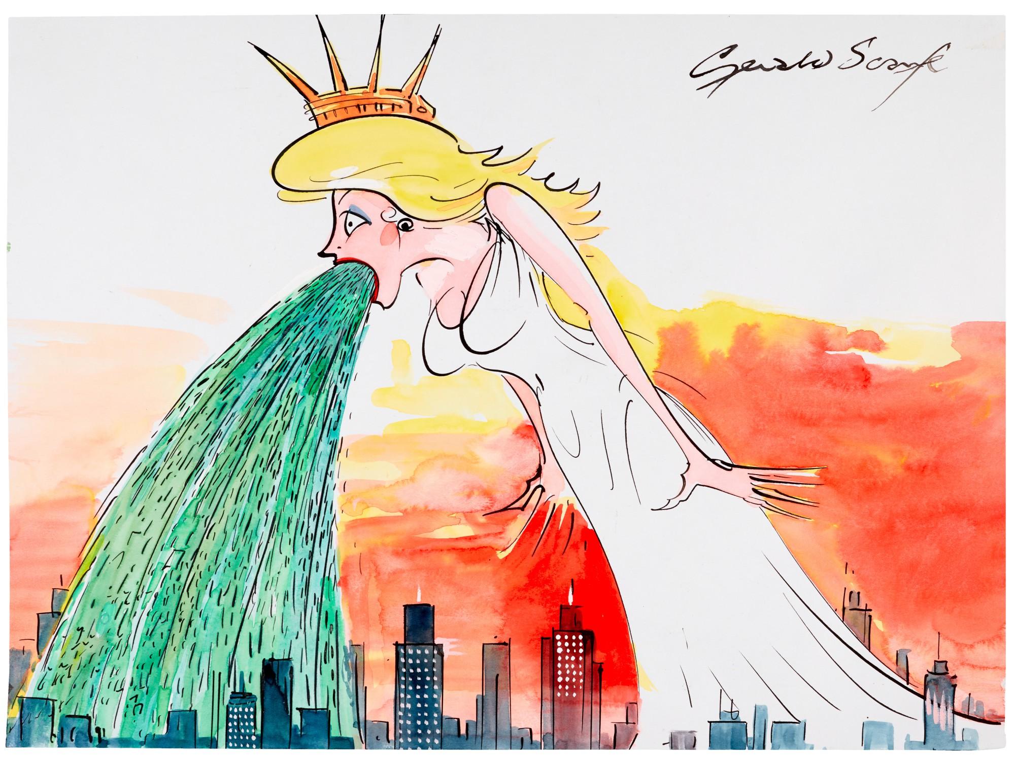 Gerald Scarfe - The American Dream [Miss Saigon]