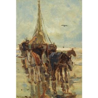 Gerard Arij Ludwig Morgenstjerne Munthe - Dutch Bringing In The Catch