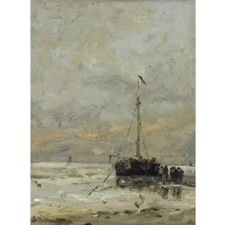 Gerard Arij Ludwig Morgenstjerne Munthe - Dutch bringing In The Catch