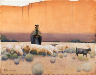 Gerard Curtis Delano - In the Shadow of the Canyon