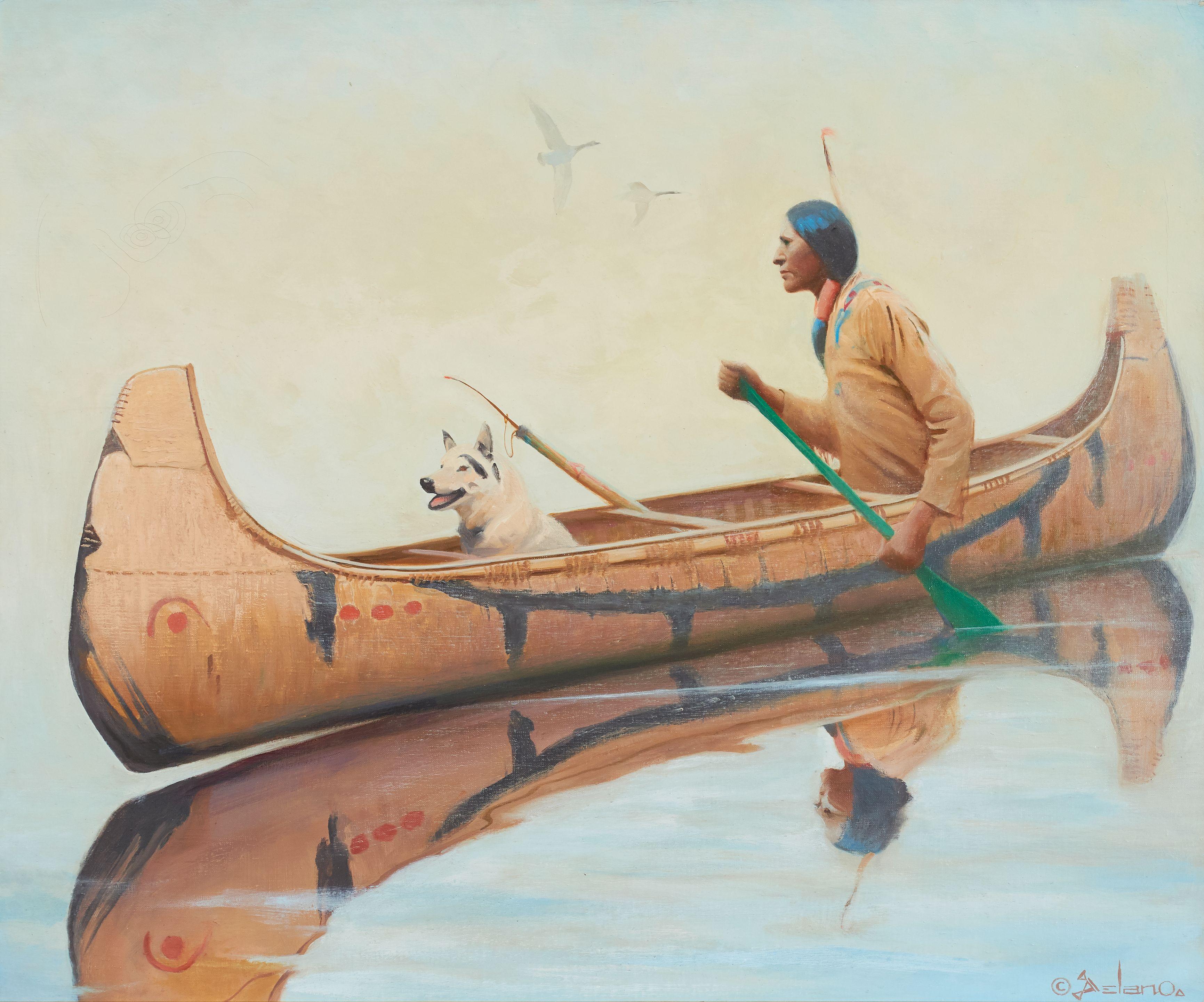 Gerard Curtis Delano - Menominee Hunter