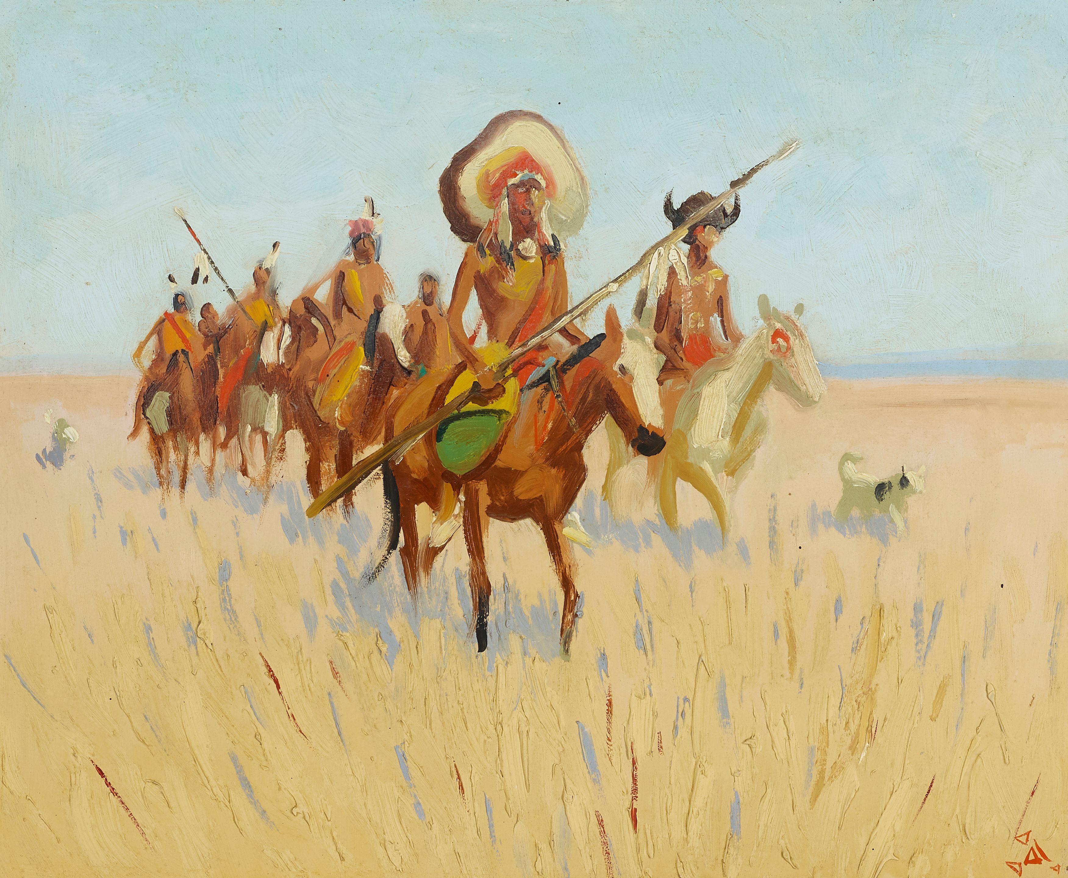 Gerard Curtis Delano - Scouting Party (The War Party)