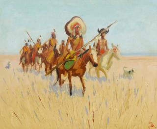 Gerard Curtis Delano - Scouting Party (The War Party)