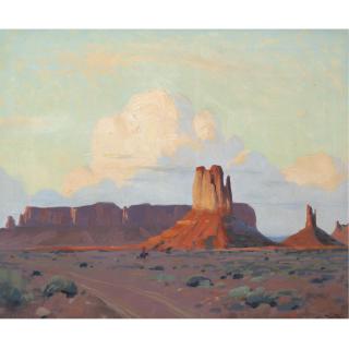 Gerard Curtis Delano - Sundown In Monument Valley, Utah