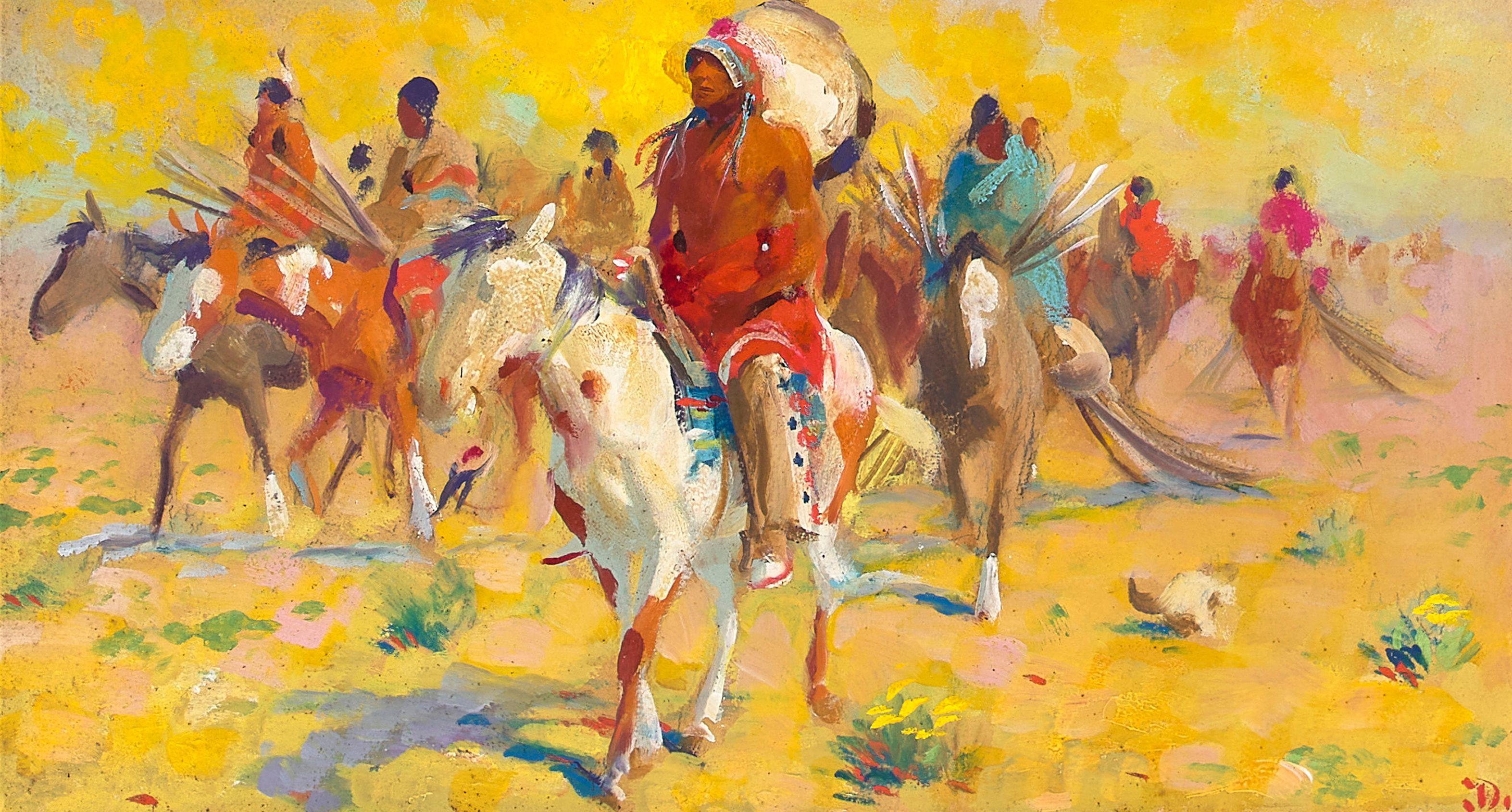 Gerard Curtis Delano - To New Hunting Grounds