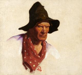 Gerard Curtis Delano - Tornado Tex from Tabernash: Cover Illustration