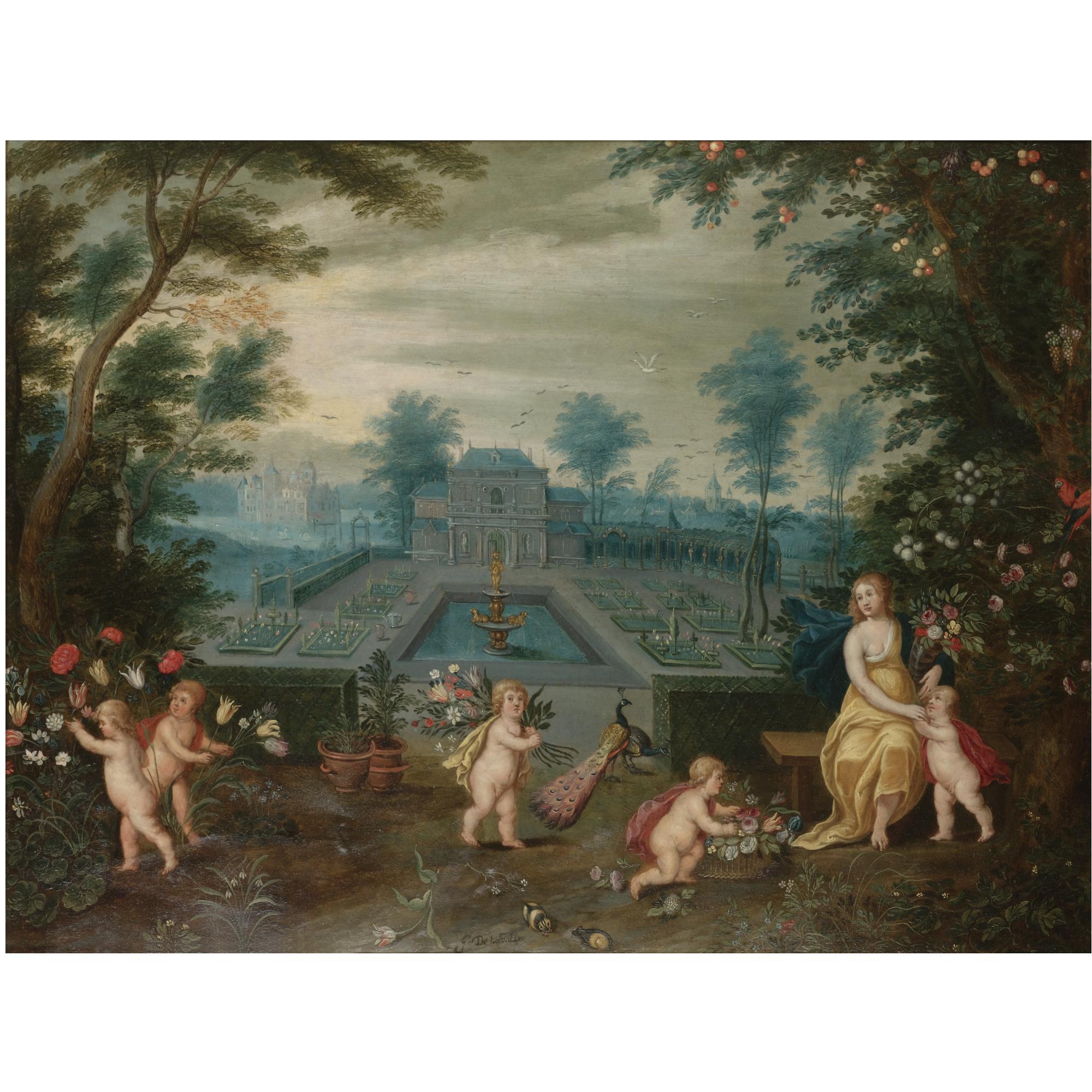 Gerard de la Vallée - An Allegory Of Spring