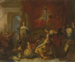Gérard De Lairesse - Allegory Of Wisdom Fostering The Arts And Sciences