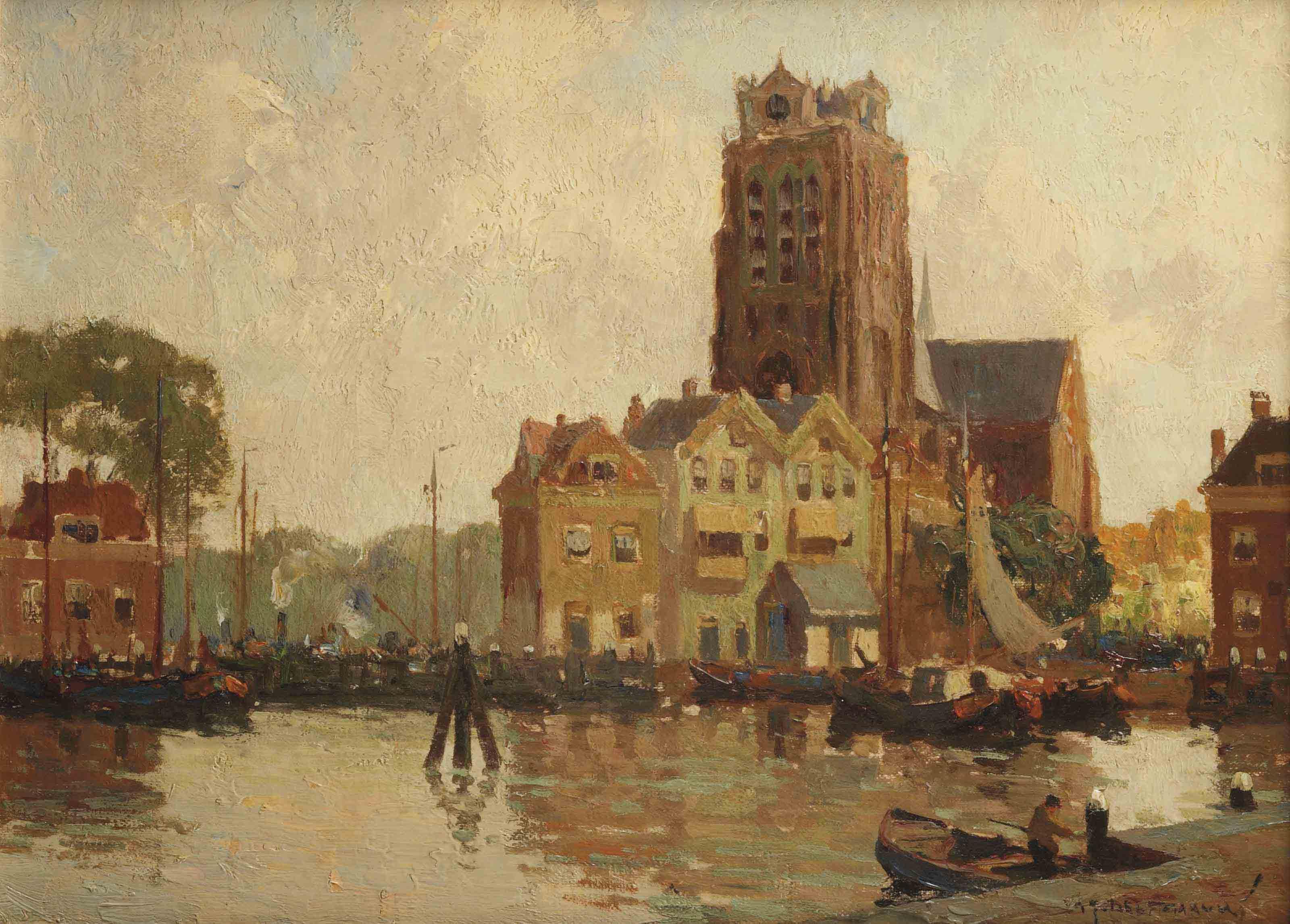 Gerard Delfgaauw - The Grote Kerk, Dordrecht