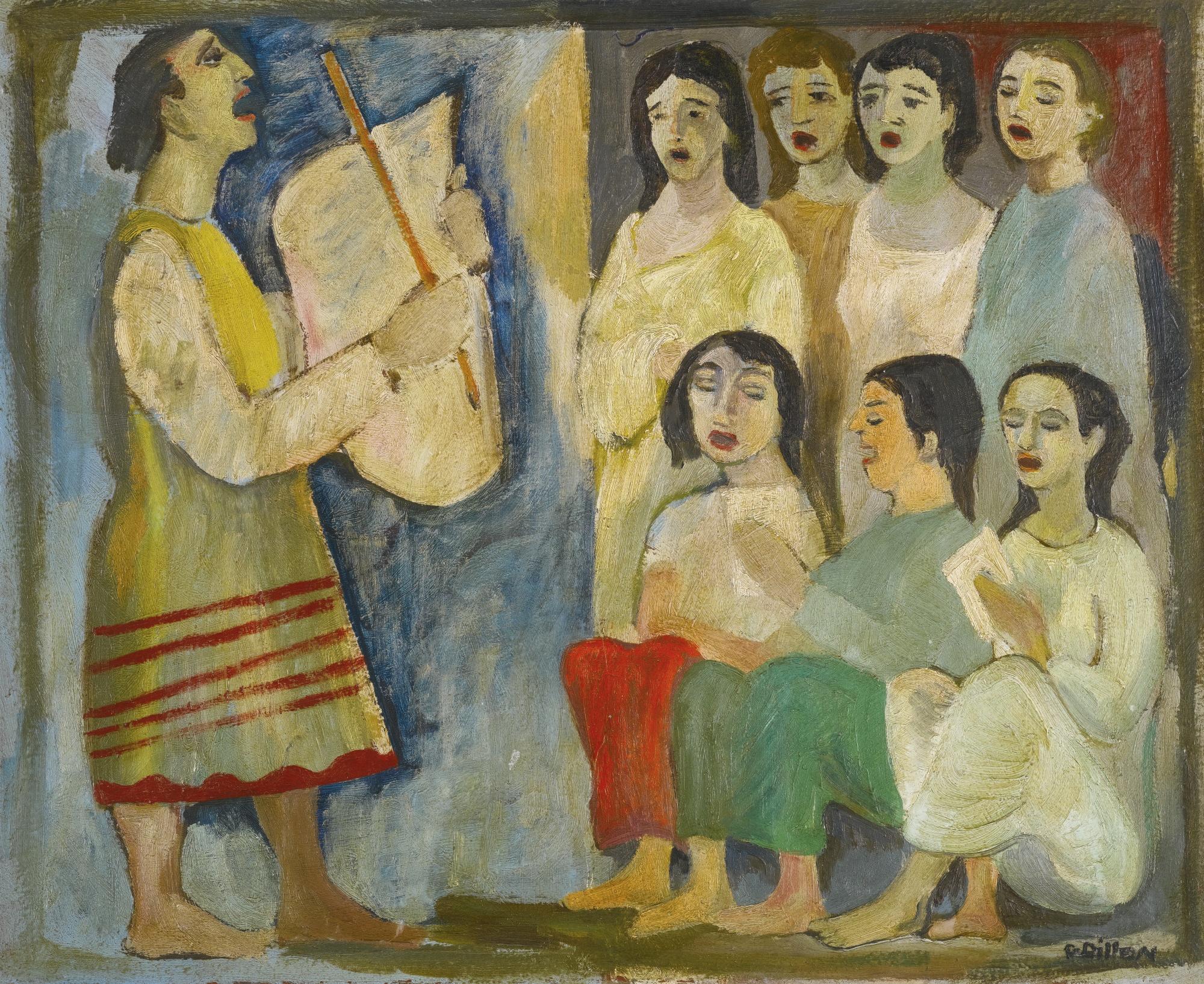 Gerard Dillon, R.H.A., R.U.A. - Luton Girls Choir