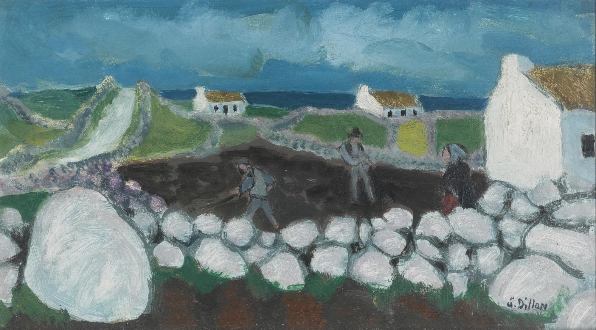 Gerard Dillon - In The Potato Garden