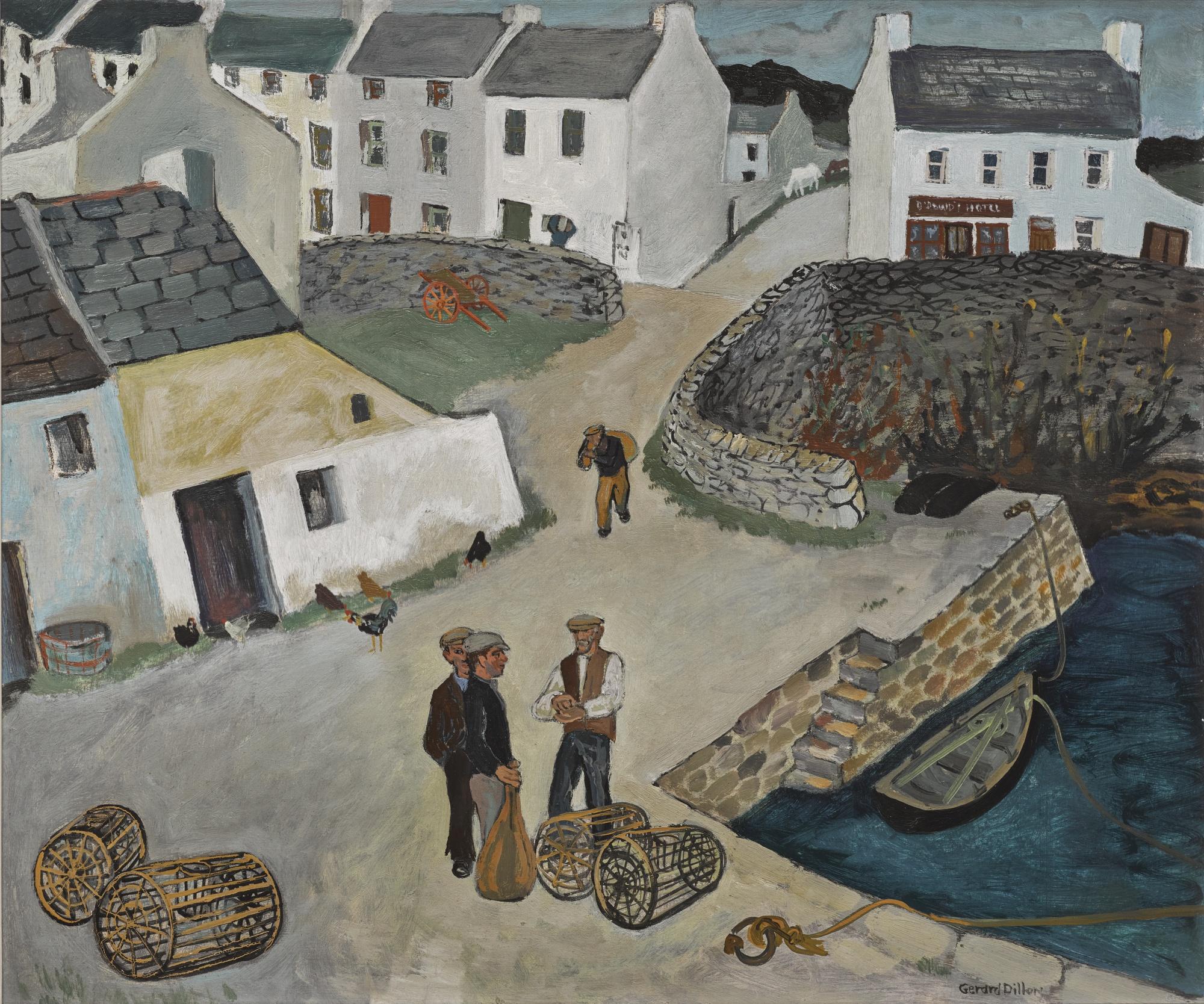 Gerard Dillon - Lobster Pots