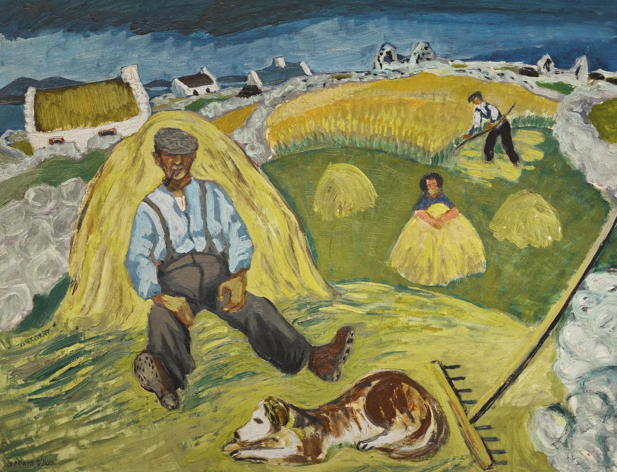 Gerard Dillon - The Haymakers (Inishlacken)