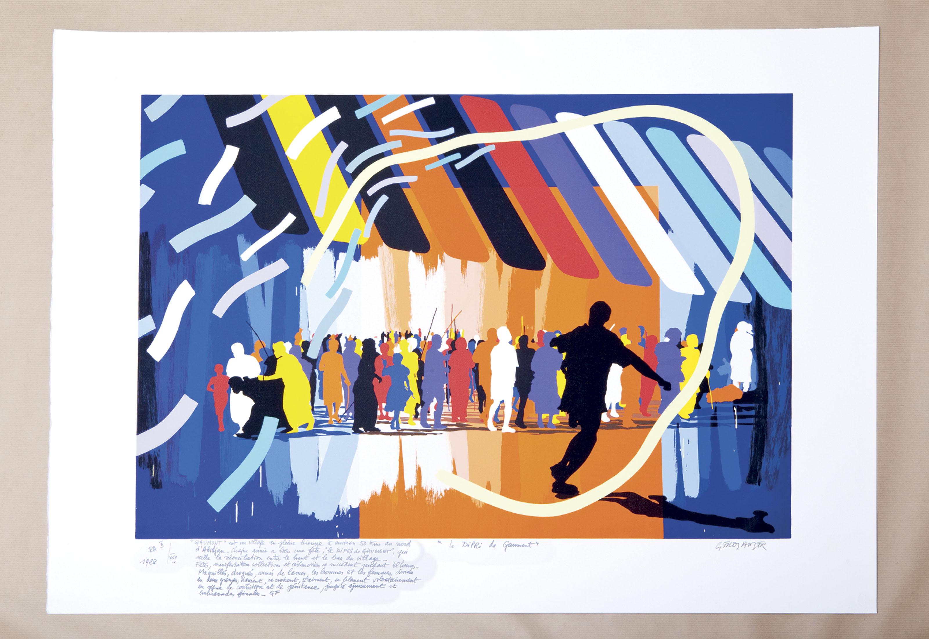 Gérard Fromanger - Le Dipri De Gaumont. 1988