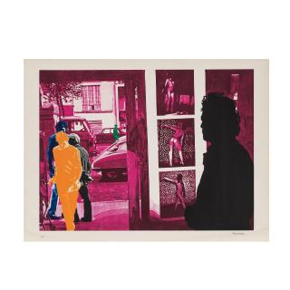 Gerard Fromanger - Le peintre et le modèle, 1972