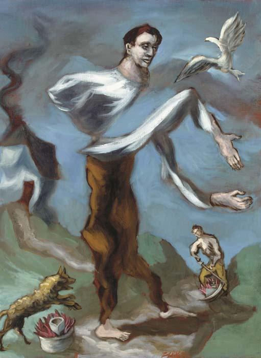 Gerard Garouste - Iona, la colombe