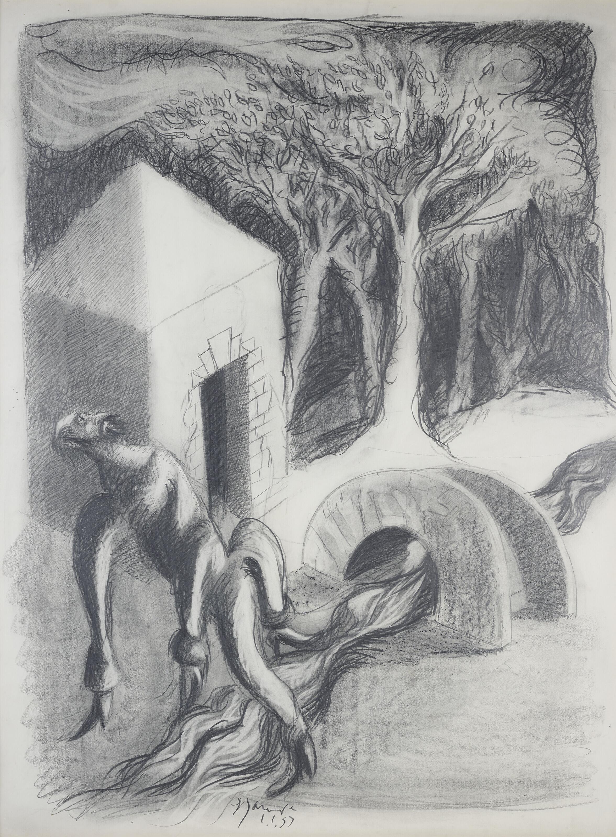 Gérard Garouste - Le pont