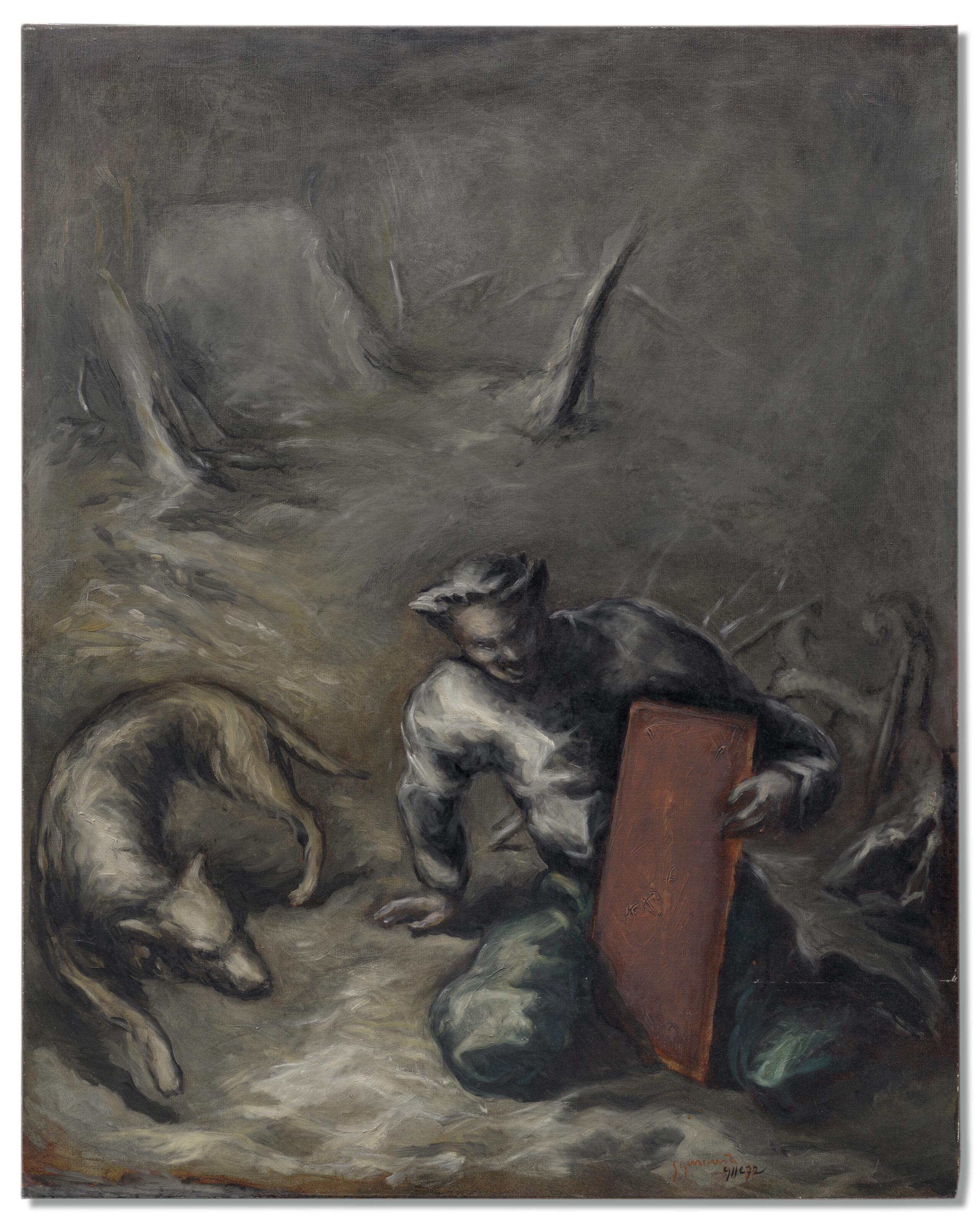 Gerard Garouste - L\'Indien, le chien et le miroir