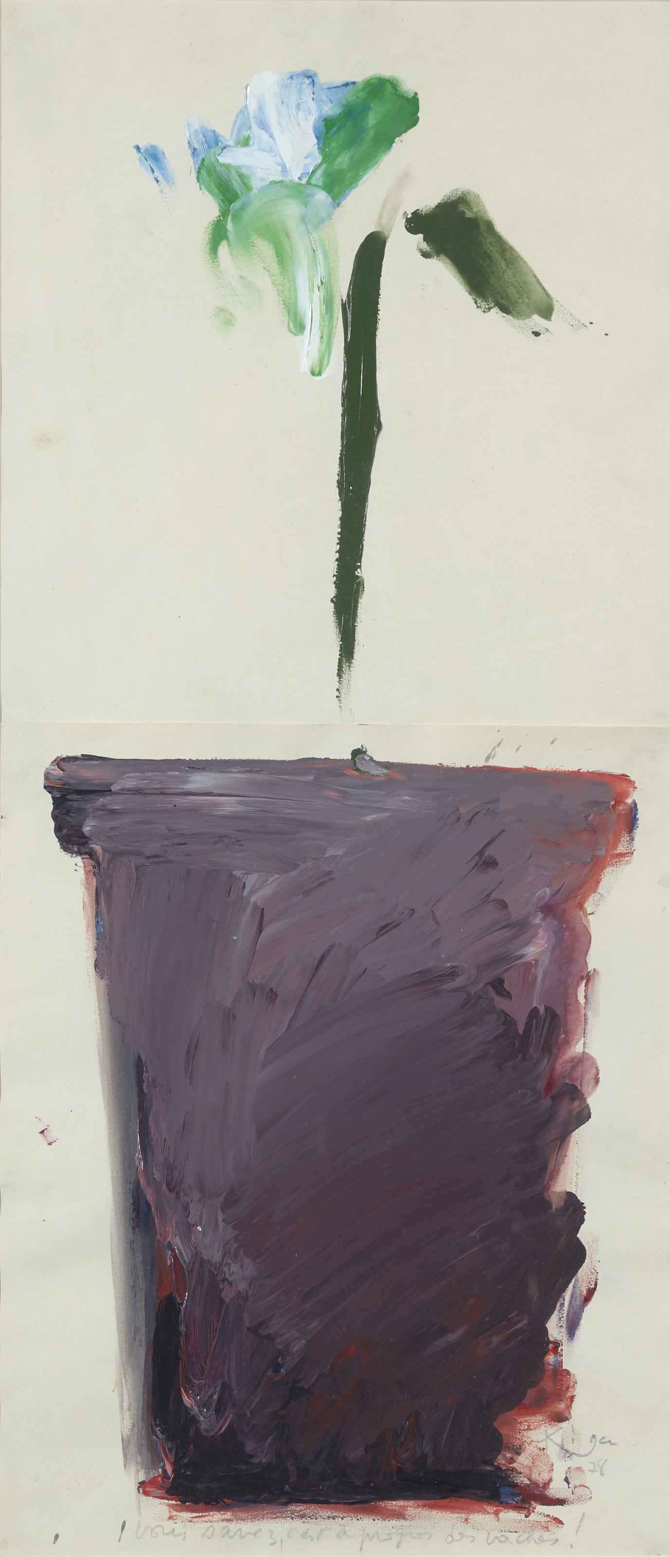 Gérard Gasiorowski - Fleurs \