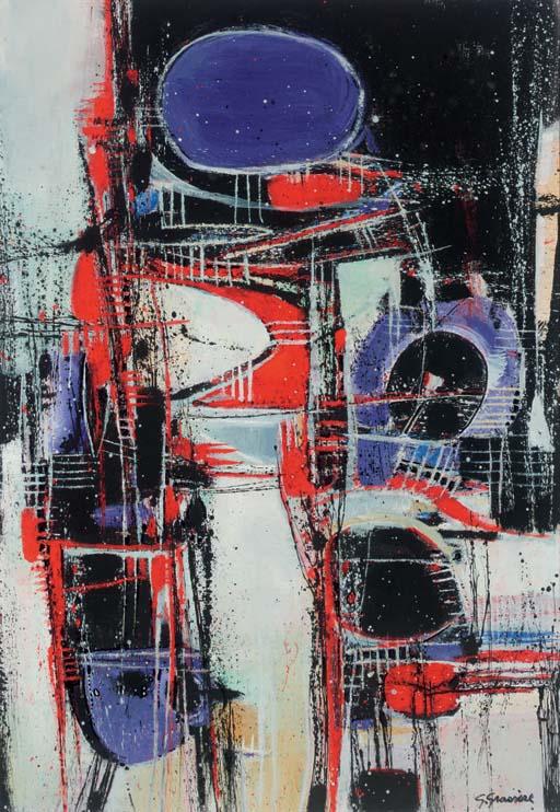 Gerard Grassère - Abstract composition
