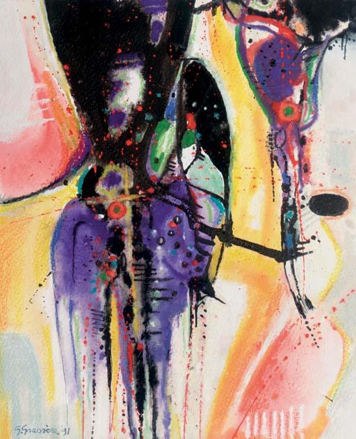 Gerard Grassère - Storm and rain