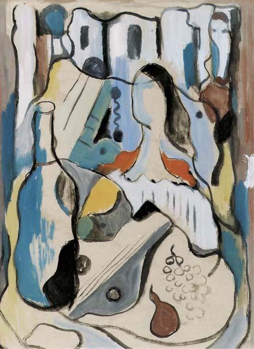 Gerard Grassère - Woman with bottle