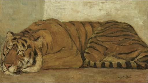 Gerard Johan Staller - A tiger