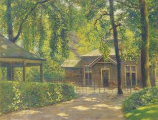 Gerard Johan Staller - Het Hertenhuis in Artis