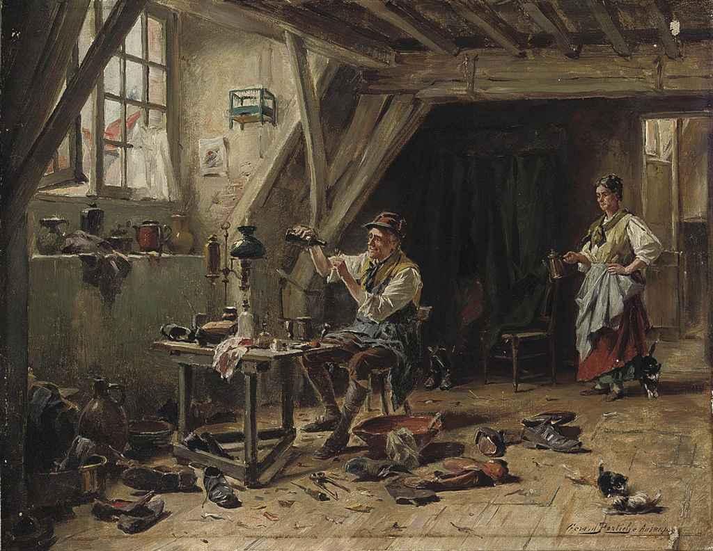 Gerard Jozef Portielje - Refreshment at work