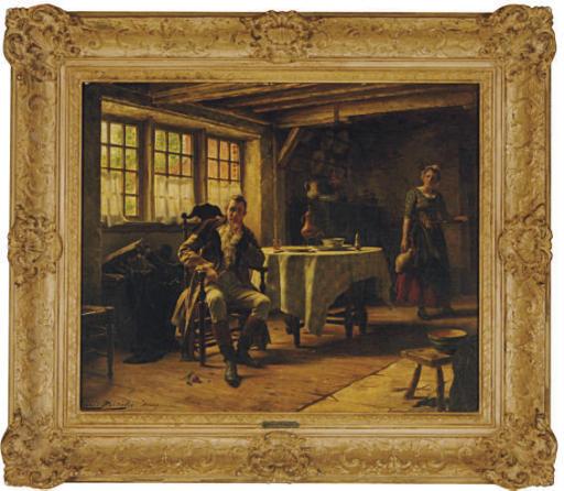 Gérard Jozef Portielje - Waiting For Breakfast