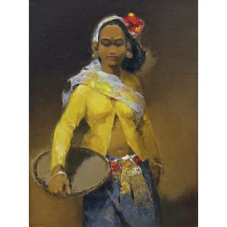 Gerard Pieter Adolfs - Jeune Femme Madoera (Young Maduranese Woman)