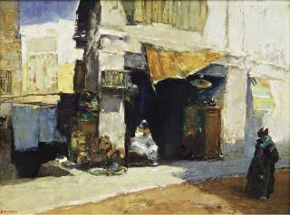 Gerard Pieter Adolfs - Moroccan Quarter