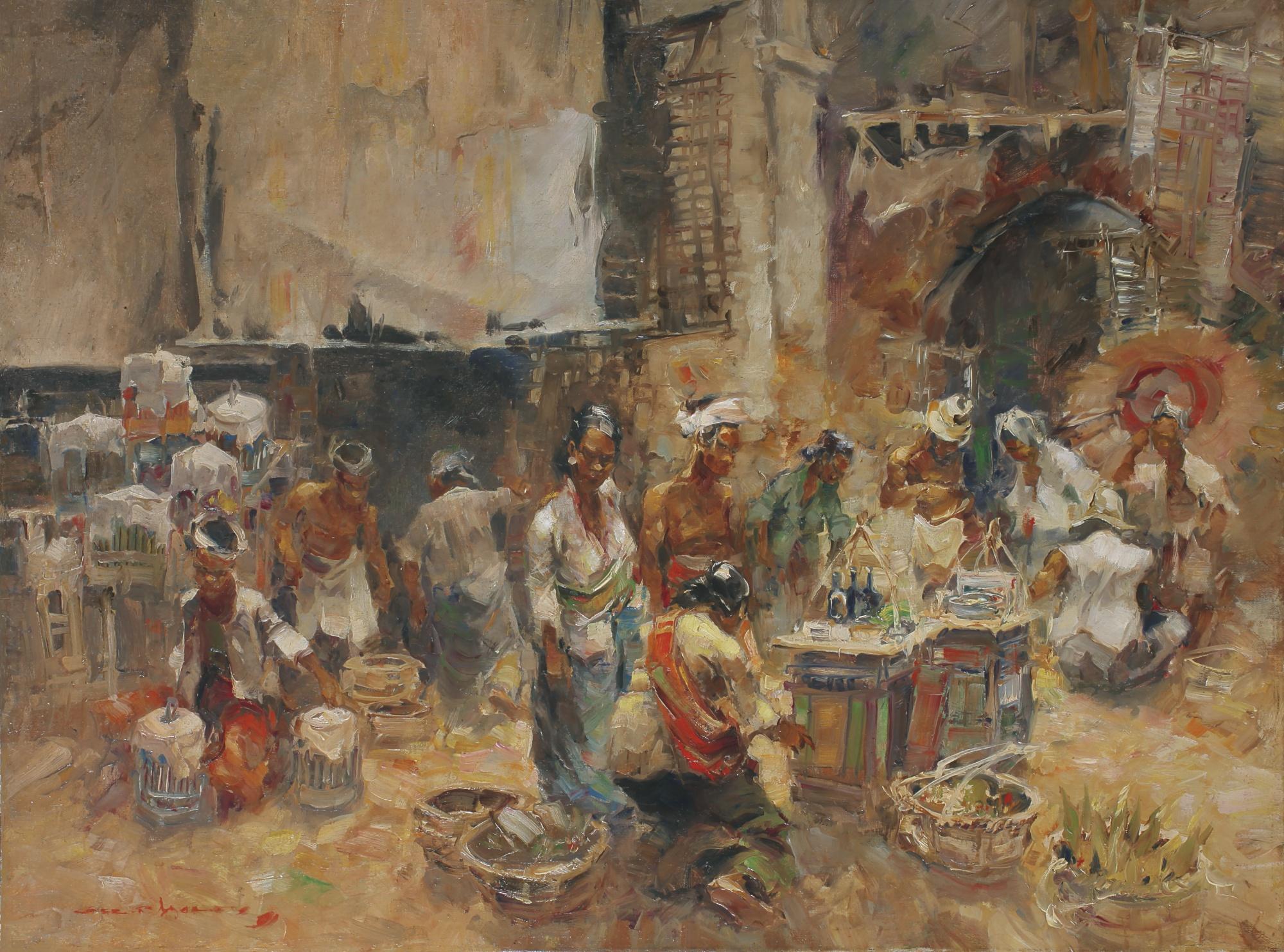 Gerard Pieter Adolfs - Pasar (Market)