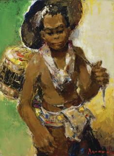 Gerard Pieter Adolfs - Village Man