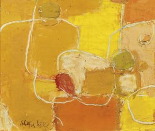 Gerard Schäperkötter - Composition in orange and yellow