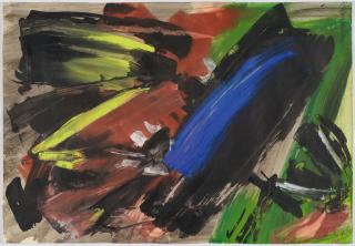 Gérard Schneider - Ohne Titel. 1964.