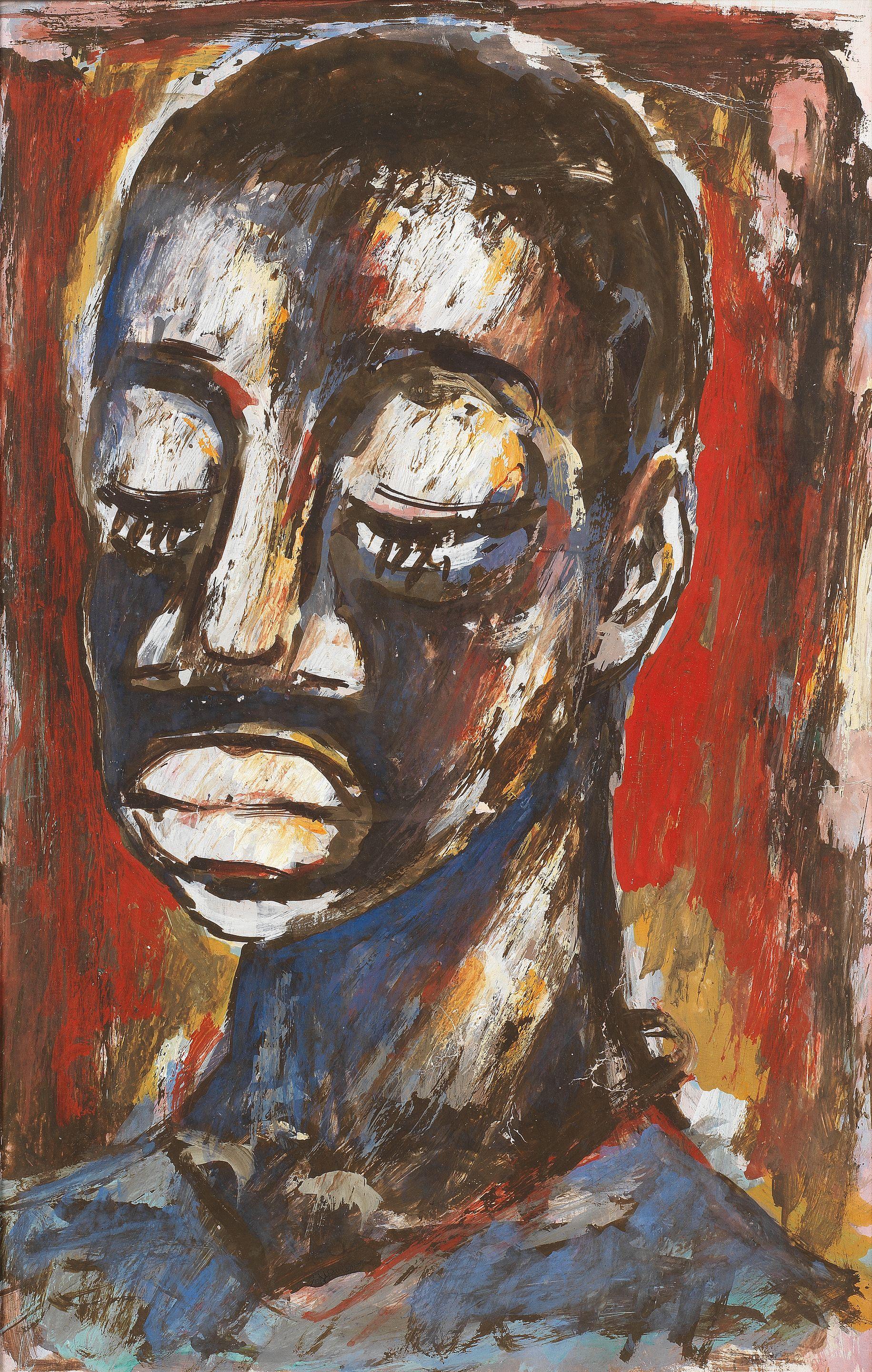 Gerard Sekoto - Head
