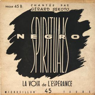 Gerard Sekoto - Negro Spirituals, La Voix de L\'Esperance:
