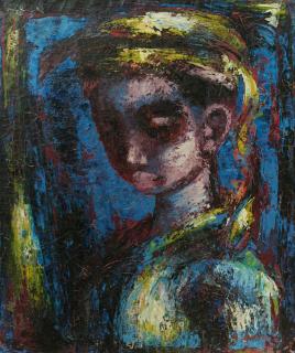 Gerard Sekoto - Portrait of a youth