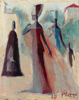 Gerard Sekoto - Senegalese Women