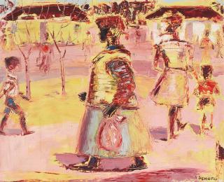 Gerard Sekoto - The Afternoon