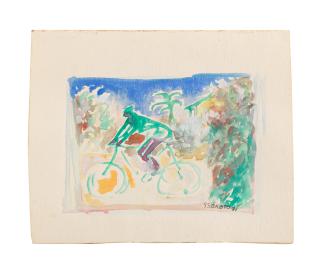 Gerard Sekoto - The bicycle ride